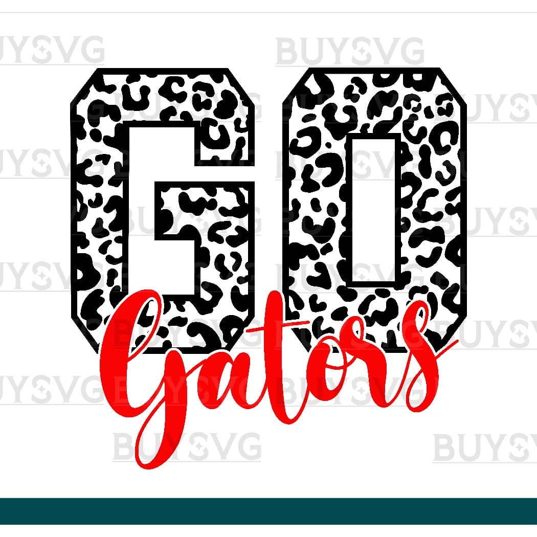 Gators SVG PNG Digital file Download GO LONG