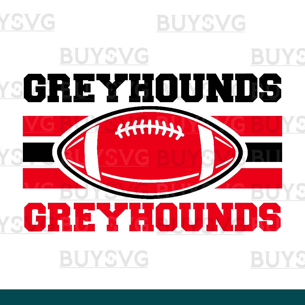 Greyhounds SVG PNG Digital file Download 2 STACK FOOTBALL