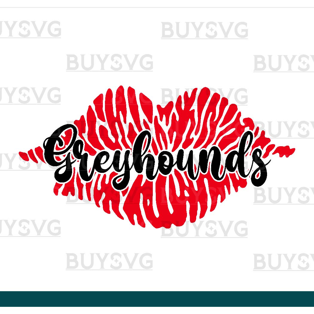 Greyhounds SVG PNG Digital file Download LIPS 1