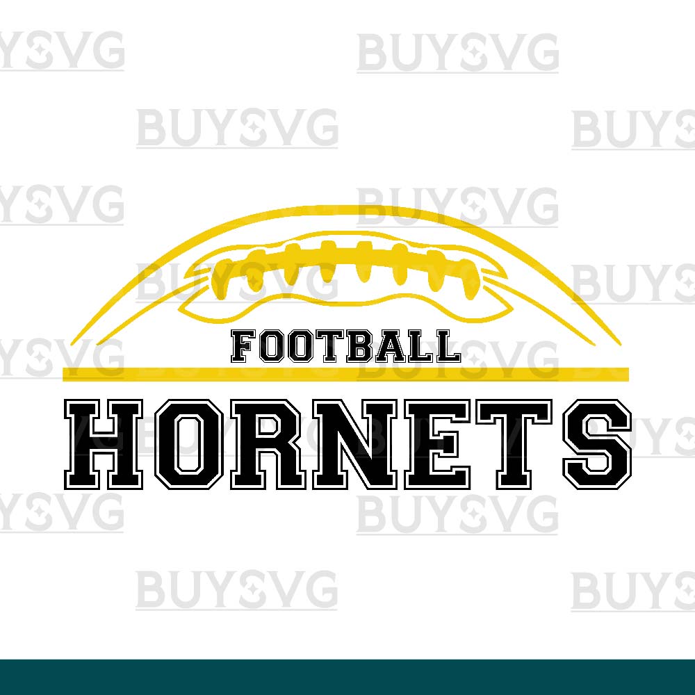 Hornets SVG PNG Digital file Download FOOTBALL TOP