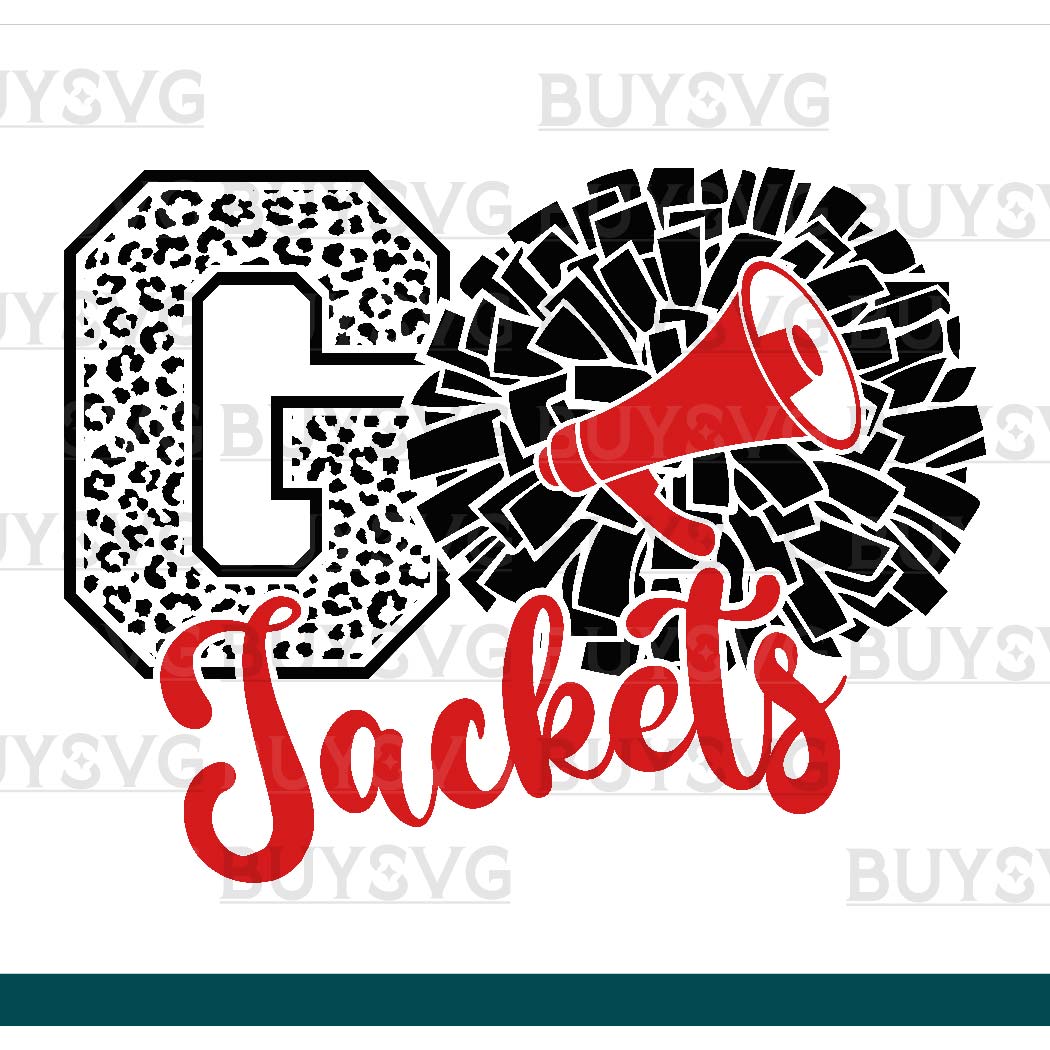 Jackets SVG PNG Digital file Download POMPOM GO