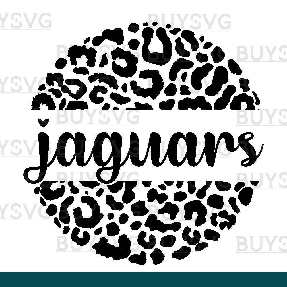 Jaguars SVG PNG Digital file Download LEOPARD CIRCLE