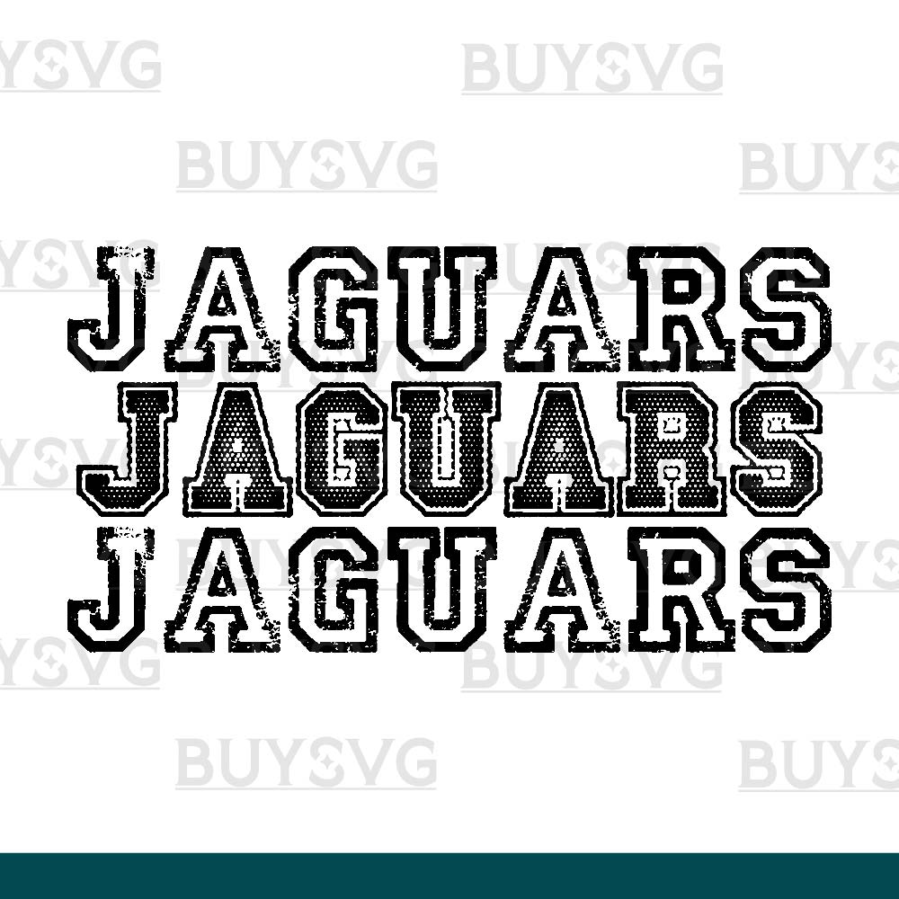 Jaguars SVG PNG Digital file Download Stack 3 1