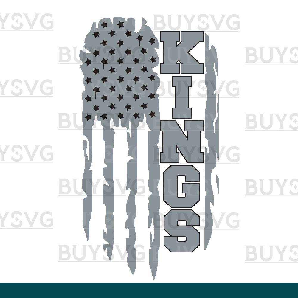 Kings SVG PNG Digital file Download FLAG 4