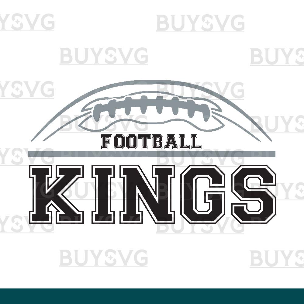 Kings SVG PNG Digital file Download FOOTBALL TOP