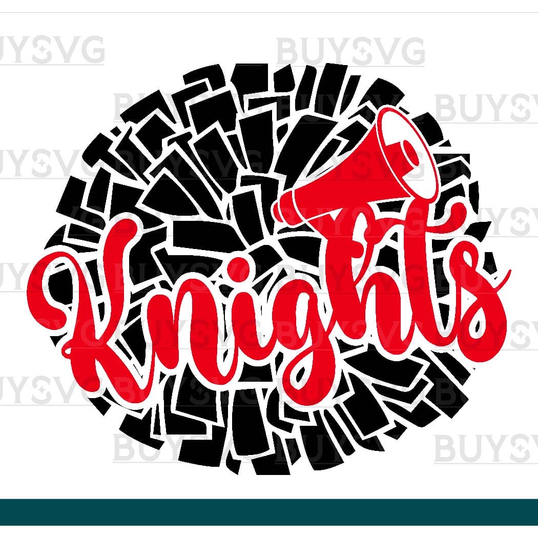 Knights SVG PNG Digital file Download POMPOM