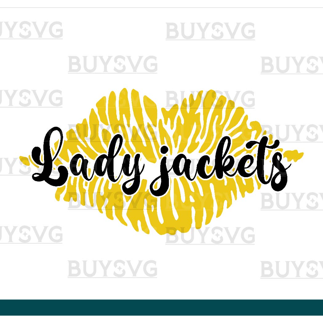 Lady jackets SVG PNG Digital file Download LIPS 1