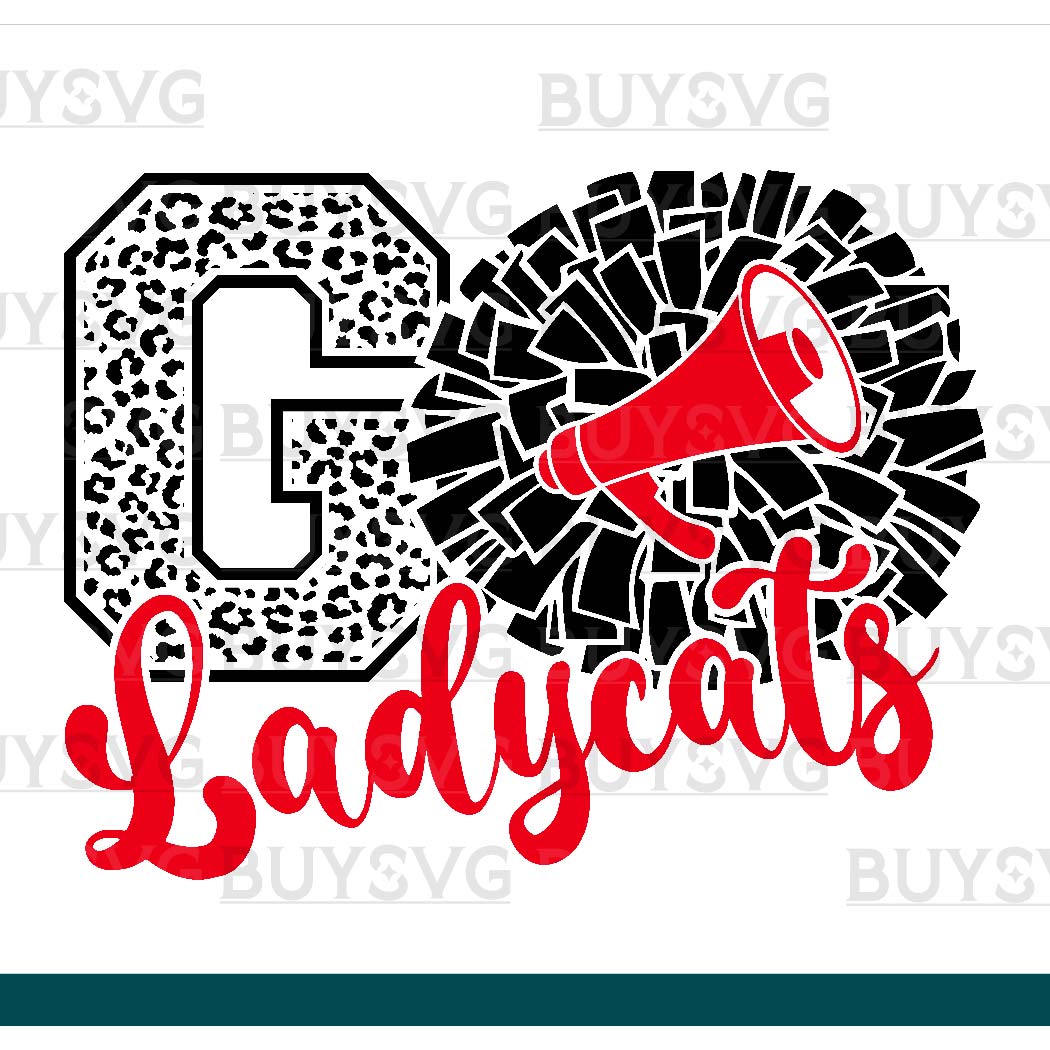 Ladycats SVG PNG Digital file Download POMPOM GO