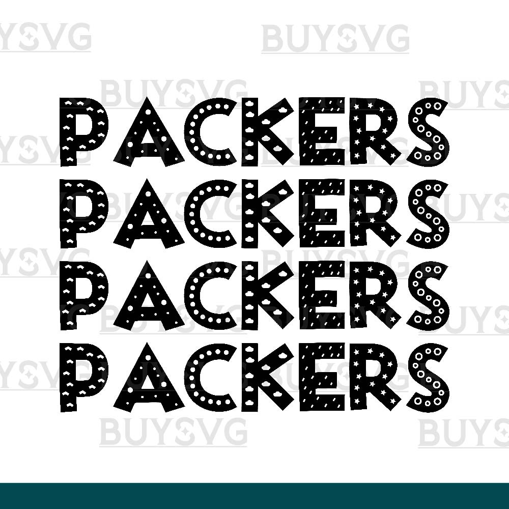 Packers SVG PNG Digital file Download 4 DOODLE STACK