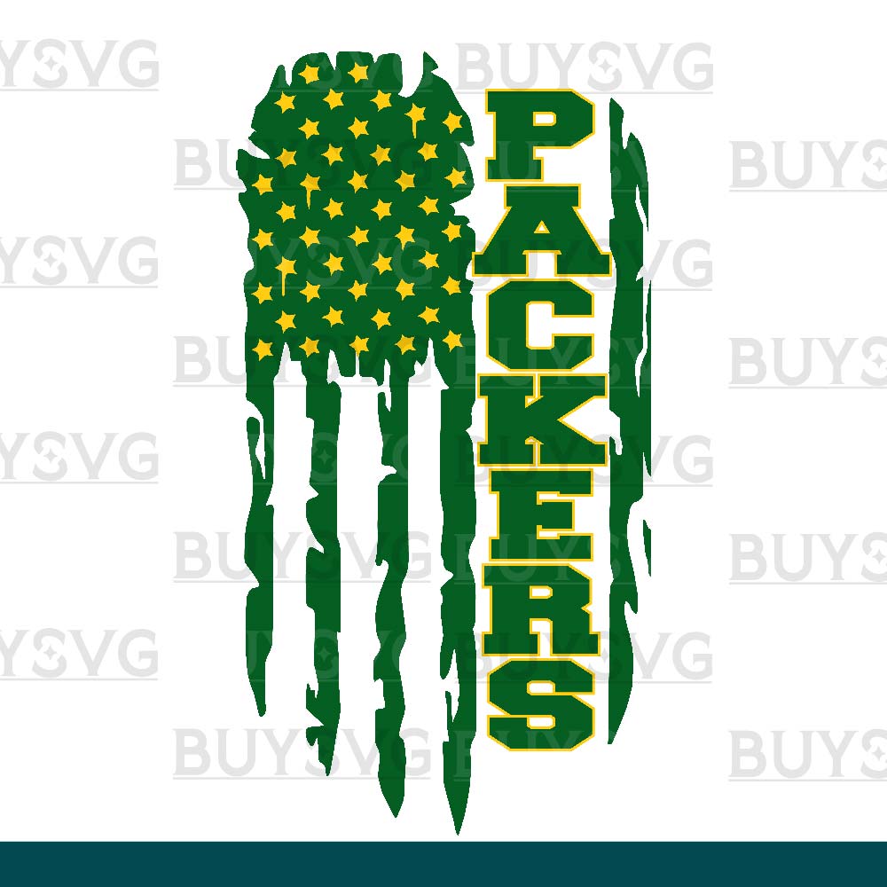 Packers SVG PNG Digital file Download FLAG 4