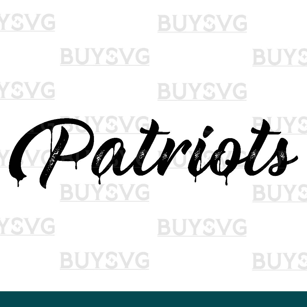 Patriots SVG PNG Digital file Download METAL