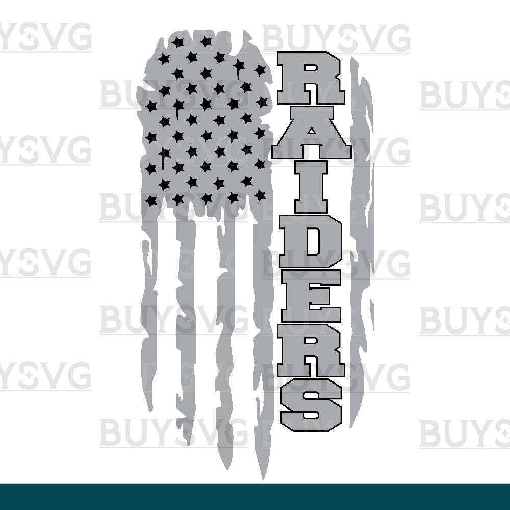 Raiders SVG PNG Digital file Download FLAG 4