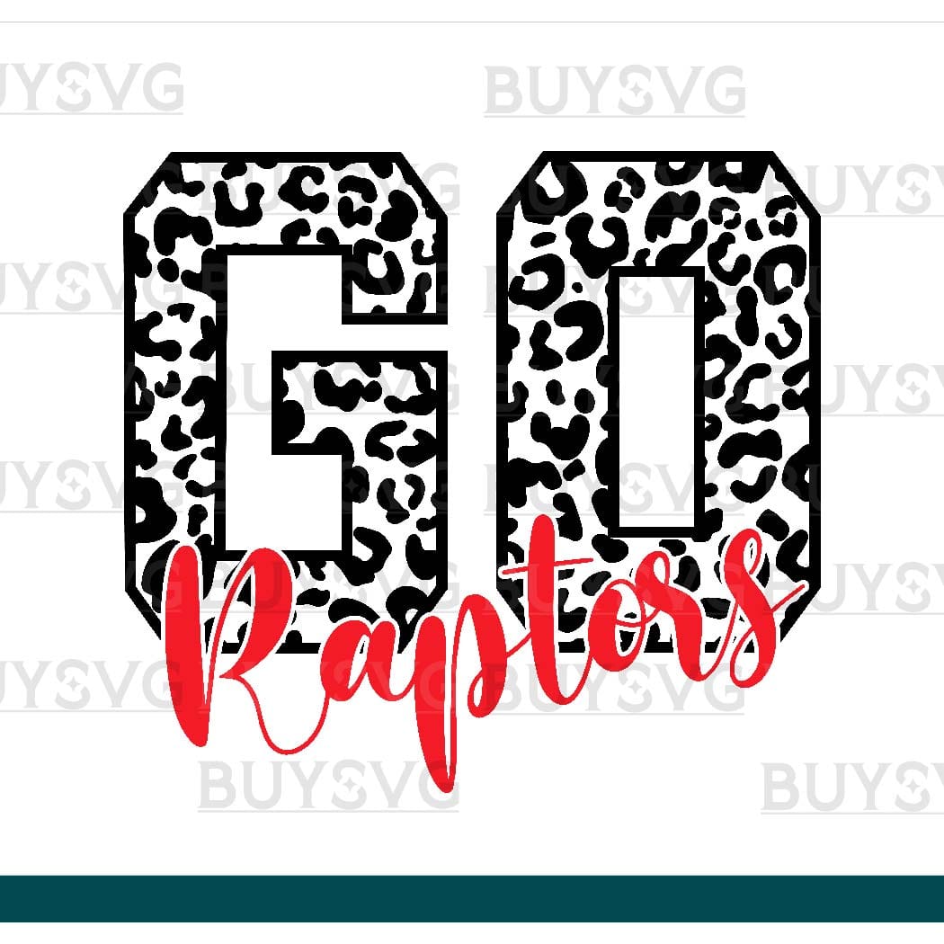 Raptors SVG PNG Digital file Download GO LONG