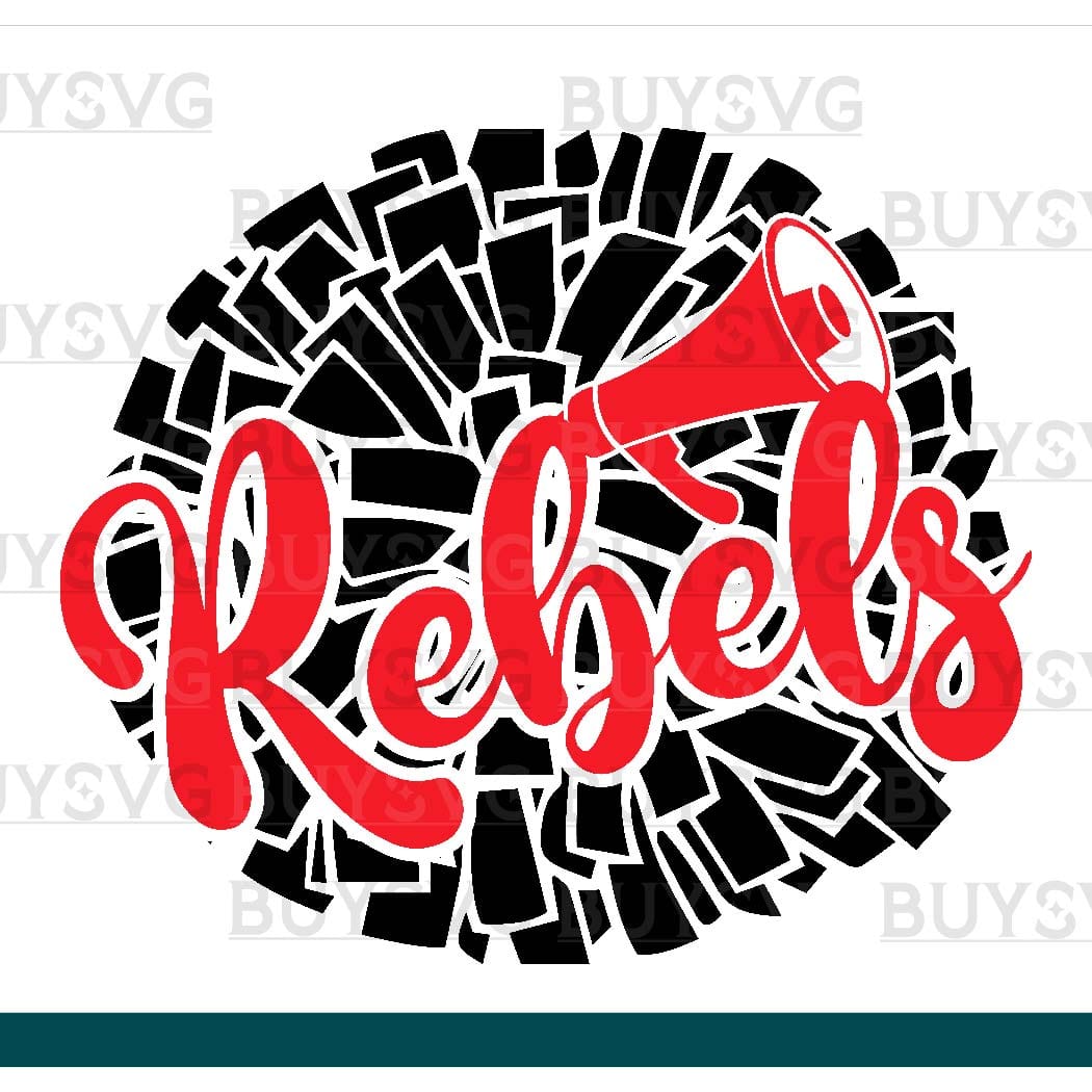 Rebels SVG PNG Digital file Download POMPOM