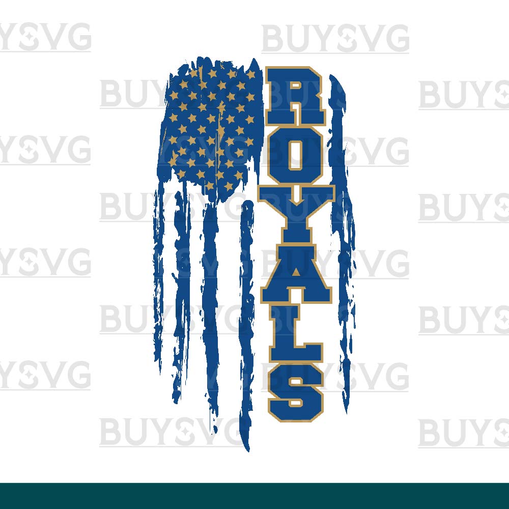 Royals SVG PNG Digital file Download Flag 1