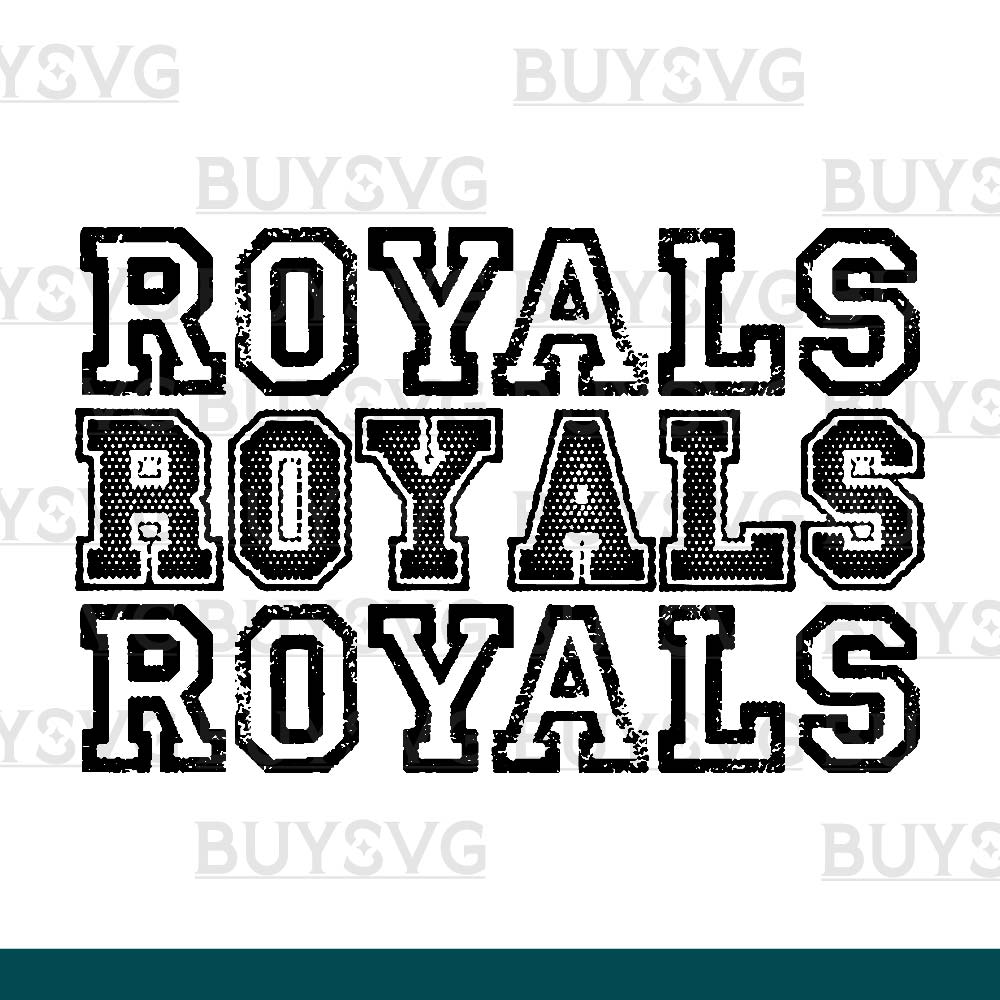 Royals SVG PNG Digital file Download Stack 3 1