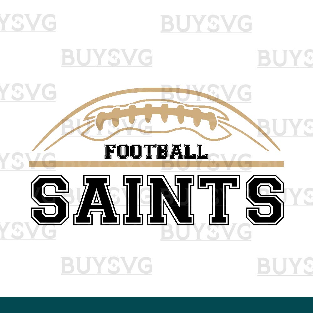 Saints SVG PNG Digital file Download FOOTBALL TOP