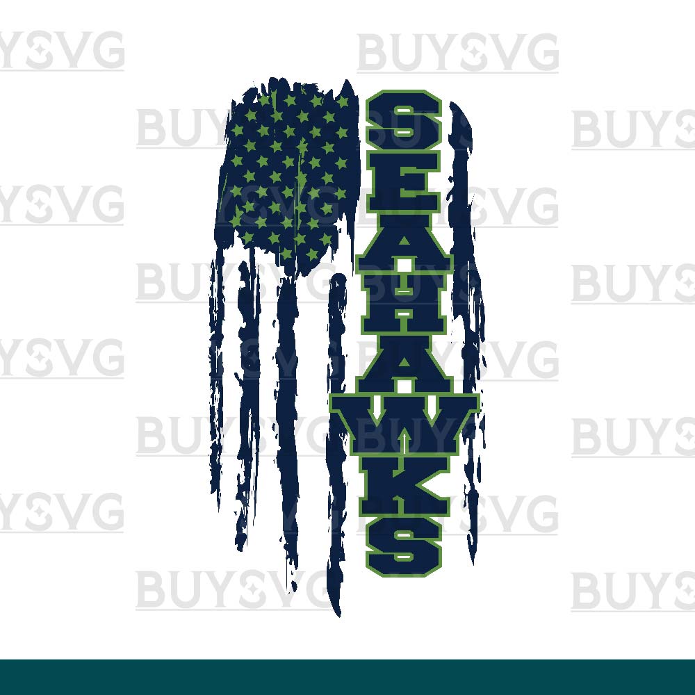 Seahawks SVG PNG Digital file Download Flag 1