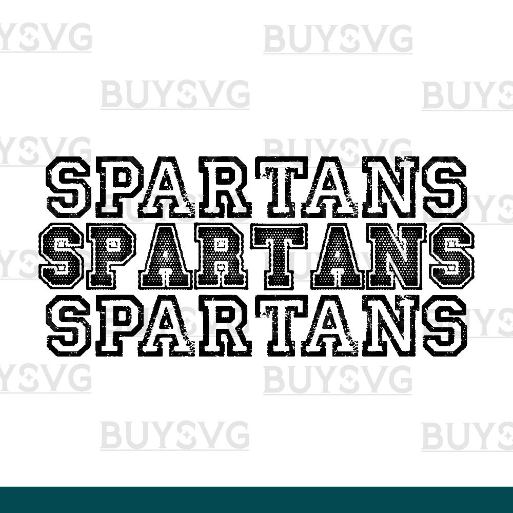 Spartans SVG PNG Digital file Download Stack 3 1