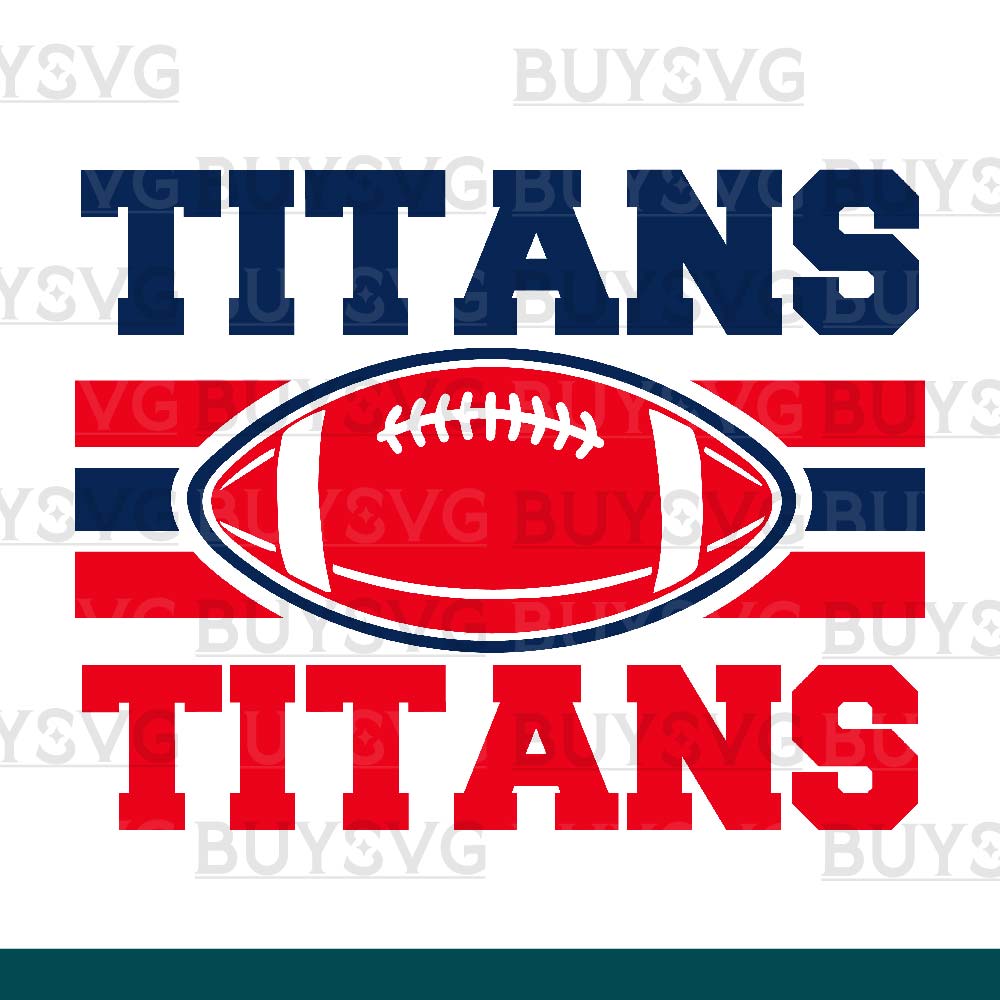 Titans SVG PNG Digital file Download 2 STACK FOOTBALL