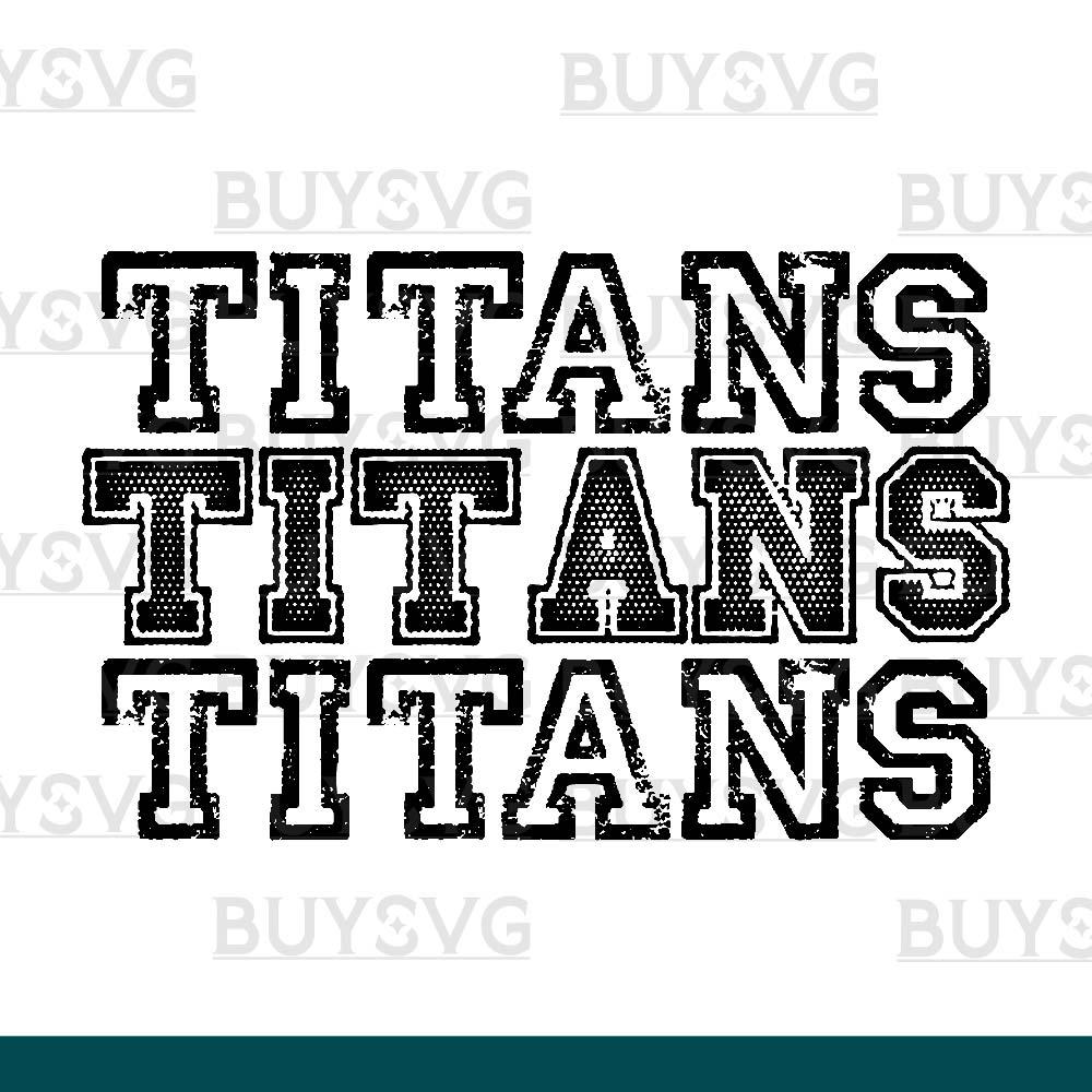 Titans SVG PNG Digital file Download Stack 3 1