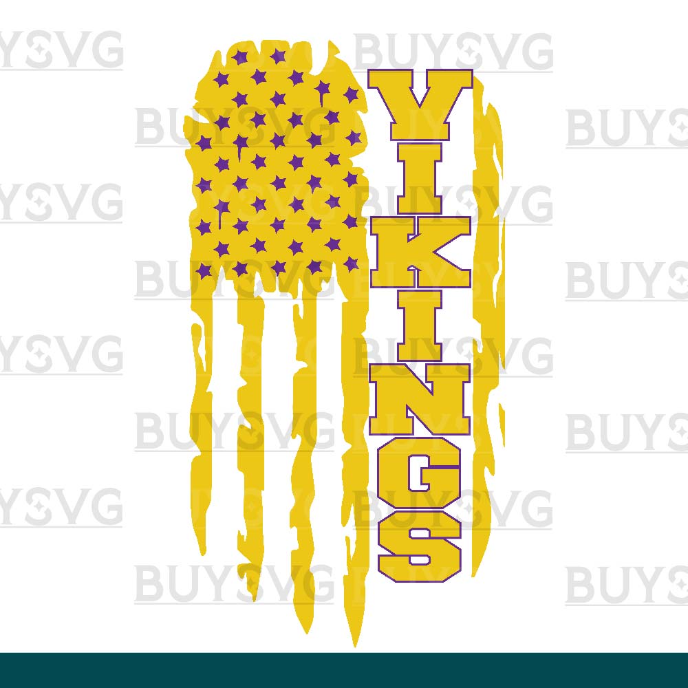 Vikings SVG PNG Digital file Download FLAG 4