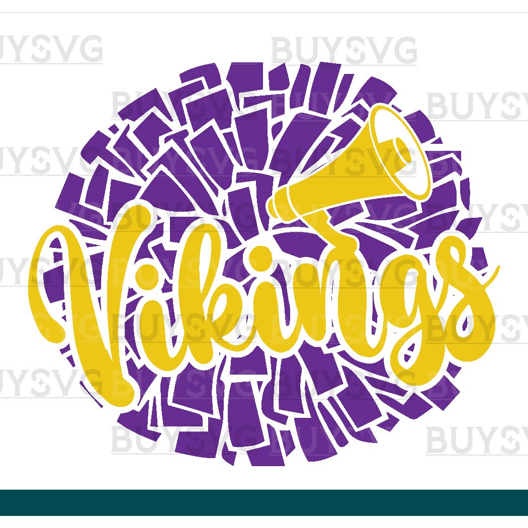 Vikings SVG PNG Digital file Download POMPOM