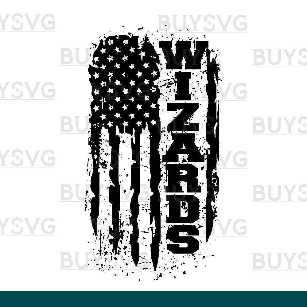 Wizards SVG PNG Digital file Download FLAG 3