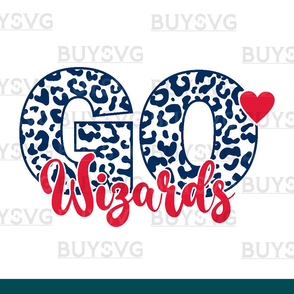 Wizards SVG PNG Digital file Download LEOPARD CIRCLE GO