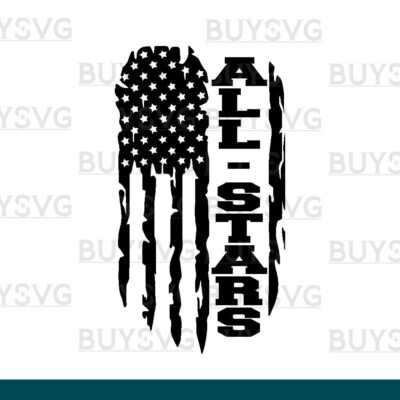 All stars SVG PNG Digital file Download FLAG 2