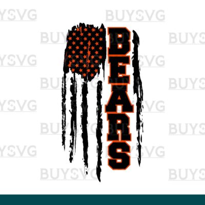 Bears SVG PNG Digital file Download Flag 1