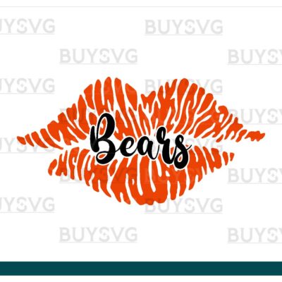 Bears SVG PNG Digital file Download LIPS 1
