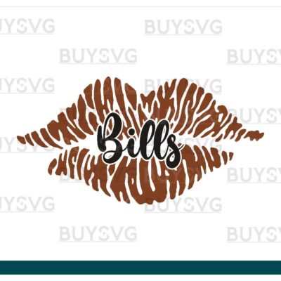 Bills SVG PNG Digital file Download LIPS 1