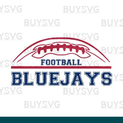 Bluejays SVG PNG Digital file Download FOOTBALL TOP
