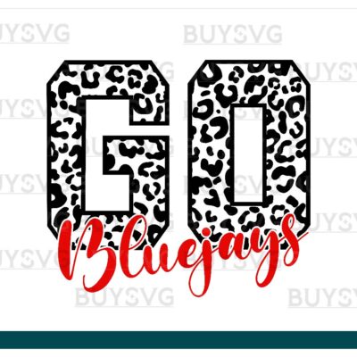 Bluejays SVG PNG Digital file Download GO LONG