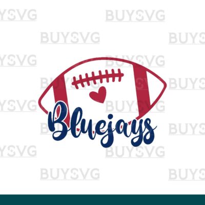 Bluejays SVG PNG Digital file Download HD FOOTBALL