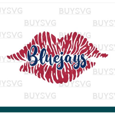 Bluejays SVG PNG Digital file Download LIPS 1
