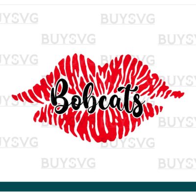 Bobcats SVG PNG Digital file Download LIPS 1