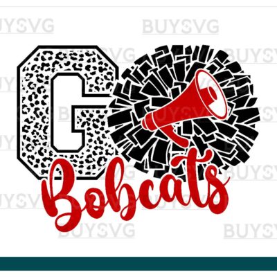 Bobcats SVG PNG Digital file Download POMPOM GO