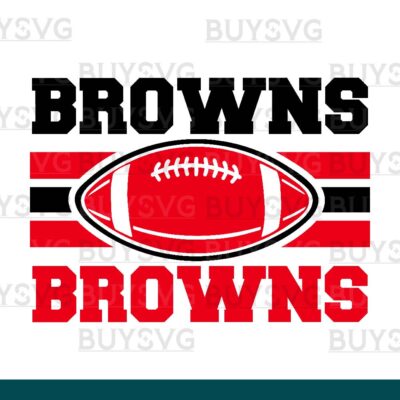 Browns SVG PNG Digital file Download 2 STACK FOOTBALL