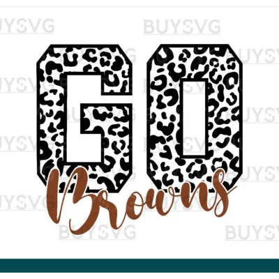 Browns SVG PNG Digital file Download GO LONG