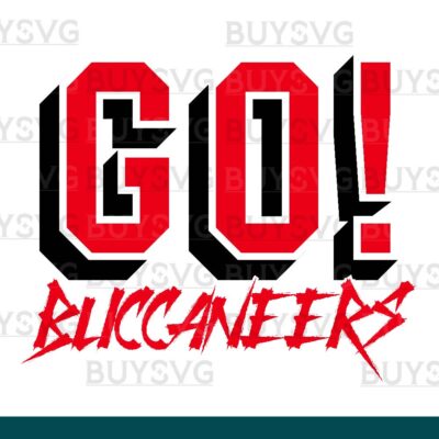 Buccaneers SVG PNG Digital file Download GO Cheering