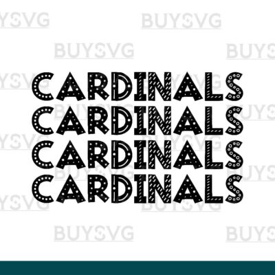 Cardinals SVG PNG Digital file Download 4 DOODLE STACK