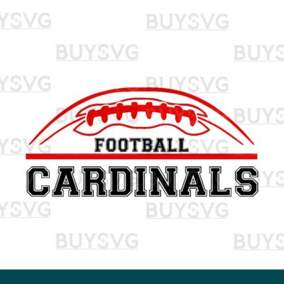 Cardinals SVG PNG Digital file Download FOOTBALL TOP