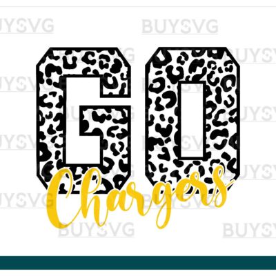 Chargers SVG PNG Digital file Download GO LONG
