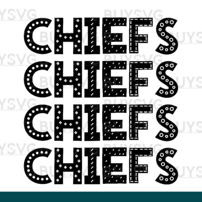 Chiefs SVG PNG Digital file Download 4 DOODLE STACK