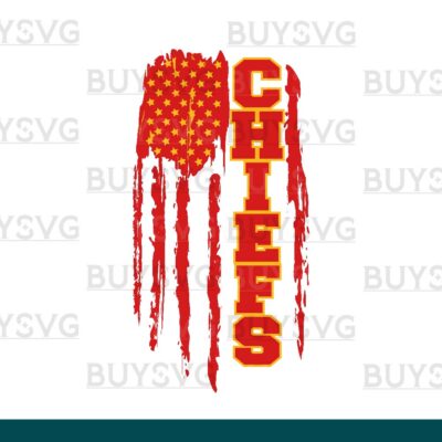 Chiefs SVG PNG Digital file Download Flag 1