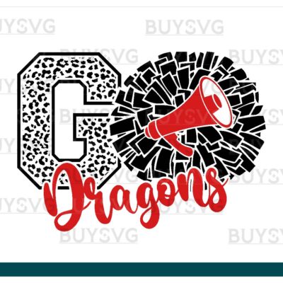 Dragons SVG PNG Digital file Download POMPOM GO