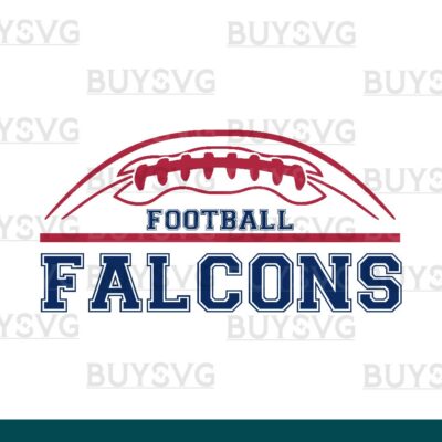 Falcons SVG PNG Digital file Download FOOTBALL TOP