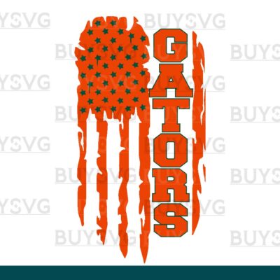 Gators SVG PNG Digital file Download FLAG 4